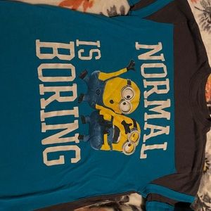 Boys minion shirt!